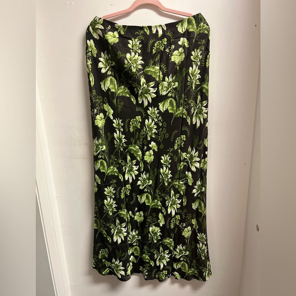 Anthropologie Tilda Maxi Slip Skirt